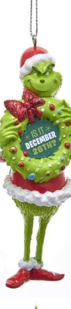 Set of 2 Grinch Ornaments